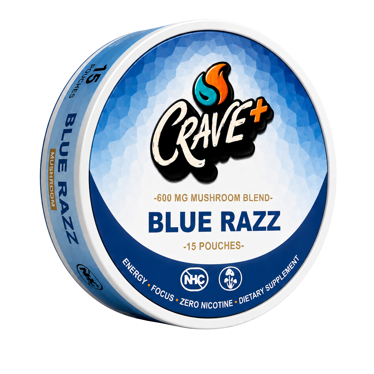 Crave Mushroom Pouch - Blue Razz
